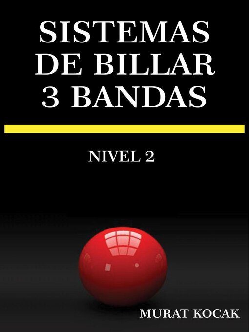 Title details for Sistemas De Billar 3 Bandas by murat kocak - Available